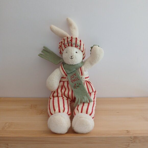 Bunnies By The Bay Christmas plush JOY PHIL - Picture 5 of 5